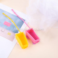 Silicone Hannun Sanitizer Keychain Kwalba Cover Case Mai riƙewa